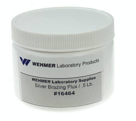 silver solder flux  lb jar durapro health