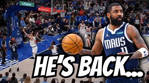 Kyrie Irving Is On A Ridiculous Scoring Run For The Mavericks Youtube