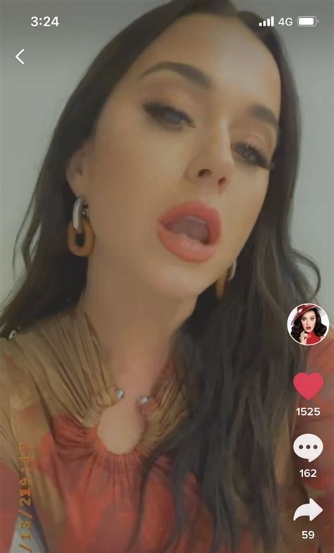 Katy Perry Via Tik Tok Katy Perry Katy Perry