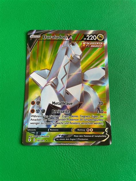 Pokemon Duraludon V Drachenwandel Deutsch Fullart Selten Kaufen Auf