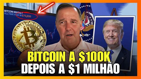 Larry Lepard Bitcoin a 100 mil depois 1 milhão até ESTA data