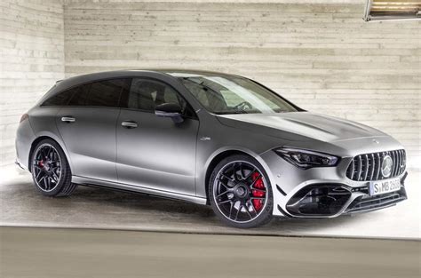 New Mercedes Amg Cla 45 S Shooting Brake Arrives With 415bhp Autocar