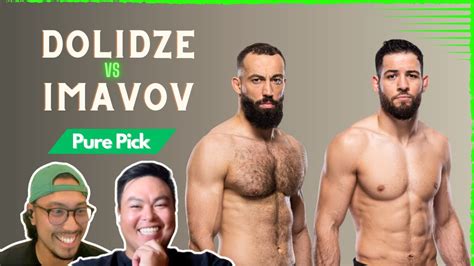 Ufc Vegas Roman Dolidze Vs Nassourdine Imavov Prediction Youtube