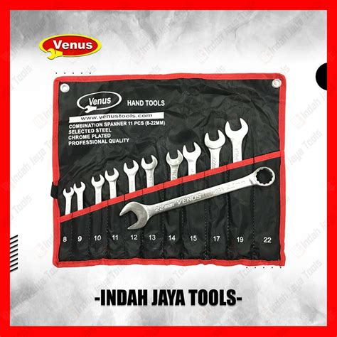 Jual VENUS Kunci Ring Pas Set 11 Pcs Combination Wrench Set Shopee