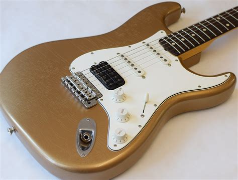 Fender Stratocaster 60 Hss Cc Firemist Gold Station Music