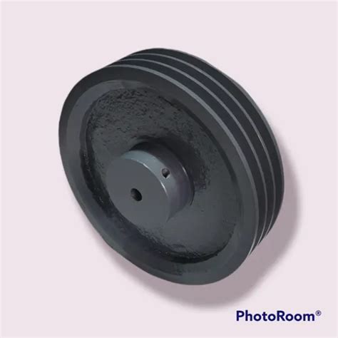 Cast Iron 3 Groove V Belt Pulley For Lifting Platform Capacity 1 Ton