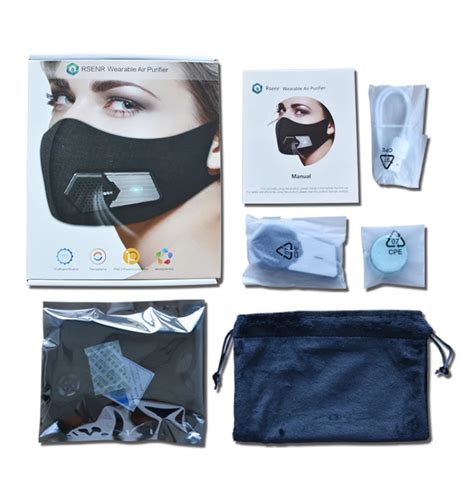 Air Purifying Smart Electric Face Mask Anti Dust Automatic Air Supply