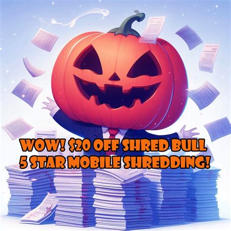 WOW 20 OFF Our 5 Star Mobile Shredding Orange County S 1 Rated