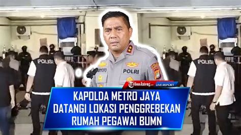 Live Kapolda Metro Jaya Datangi Lokasi Penggrebekan Rumah Pegawai