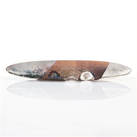 A Sand Cast Glass Sculpture Of A Boat Kosta Boda Sweden Par Bertil