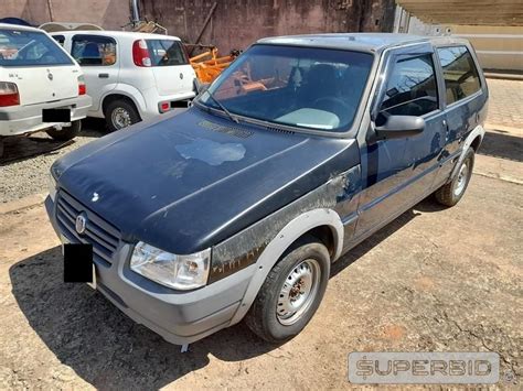 Leilão de FIAT UNO MILLE WAY ECON 1 0 2009 2010 Placa FINAL 9 MG