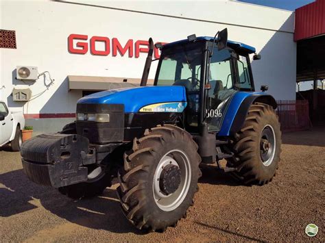 Trator New Holland New Tm Usado Venda