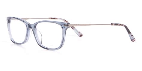 Calvin Klein® Ck18722 Crystal Blue Cat Eye Rectangular Frame