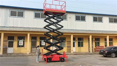 Meter Hydraulic Scissor Lift Kg Mobile Electric Mini Scissor Lift