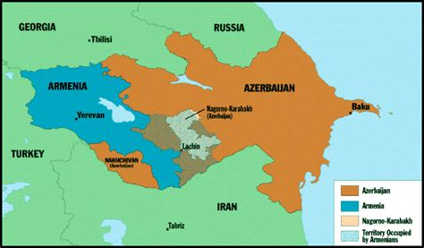 Nagorno Karabakh Map - Nagorno Karabakh