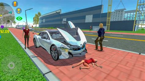 Car Simulator 2 New Car Damage Bmw I8 Accident Car Games Android