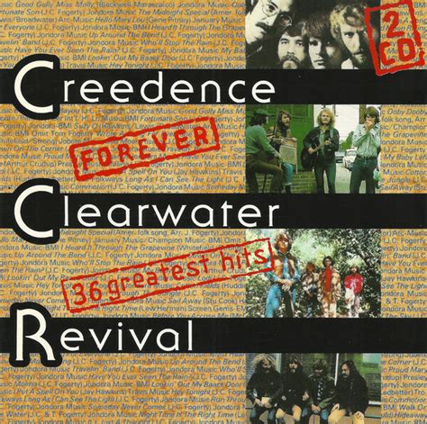 Forever 36 Greatest Hits By Creedence Clearwater Revival Compilation