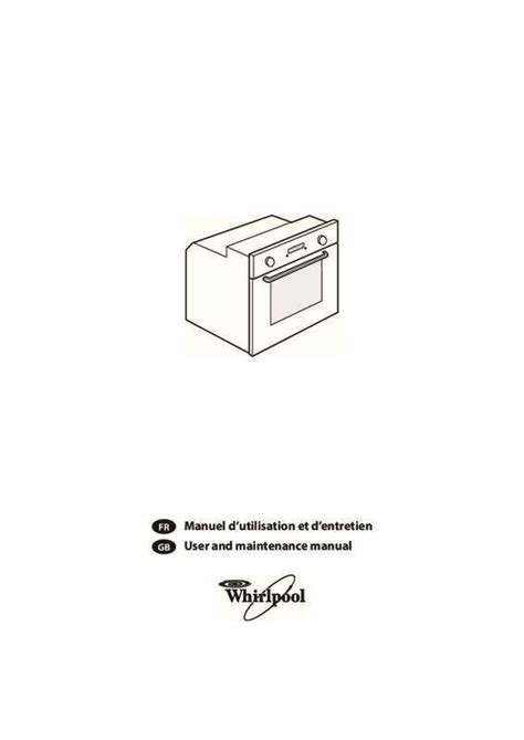 Notice Four Whirlpool Akz Ix Trouver Une Solution Un Probl Me