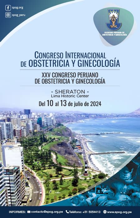 Spog Congreso Internacional De Obstetricia Y Ginecolog A