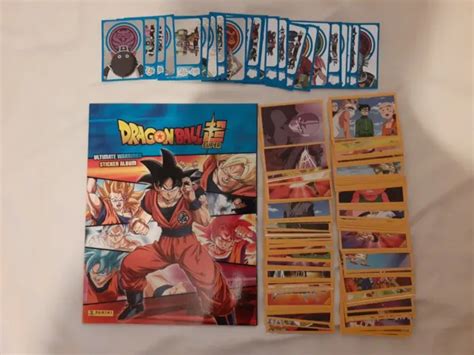 Album Panini Dragon Ball Z Super Ultimate Warriors Full Set Complet Eur