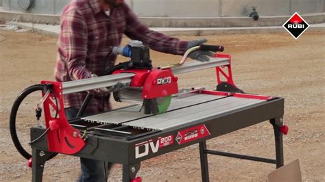 Rubi Dv Electric Wet Saw Available At Buybrandtools