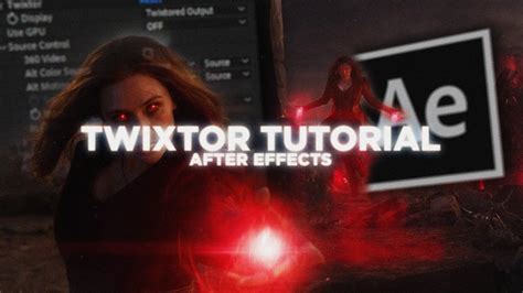 Smooth Twixtor Tutorial After Effects Youtube