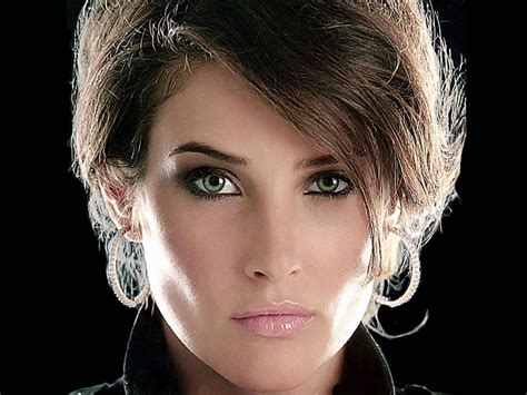 Cobie Smulders Wanita Aktris Berambut Cokelat Satu Warna Potret