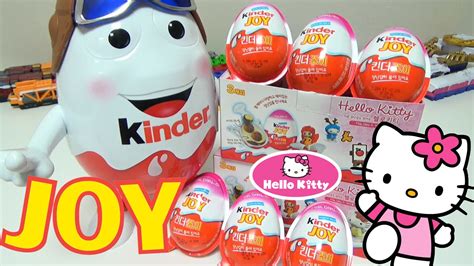 Kinder Joy Hello Kitty Series Kinder Chocolate Surprise Eggs Mascot