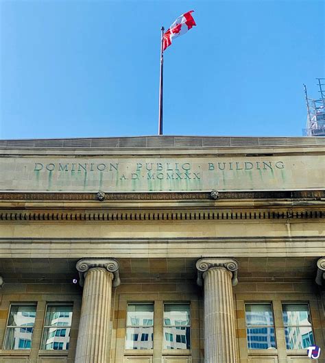 Dominion Public Building On Canadas Grand Beaux Arts Streetscape