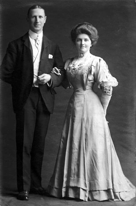 A Portrait Wedding Portrait Of Henry Thomas Lovejoy And Kate Smith