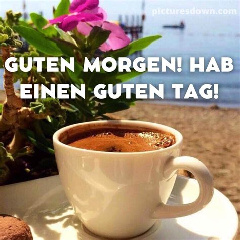 Kaffee Guten Morgen Donnerstag Bild Meer Picturesdown