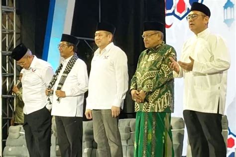 Said Aqil Doakan Mahfud MD Insya Allah Jadi Wapres 2024