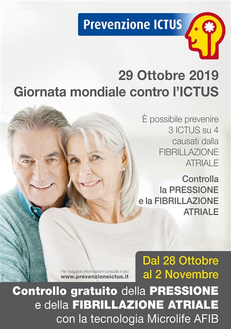 Giornata Mondiale Contro L Ictus Celebrale Prevenzione Ictus