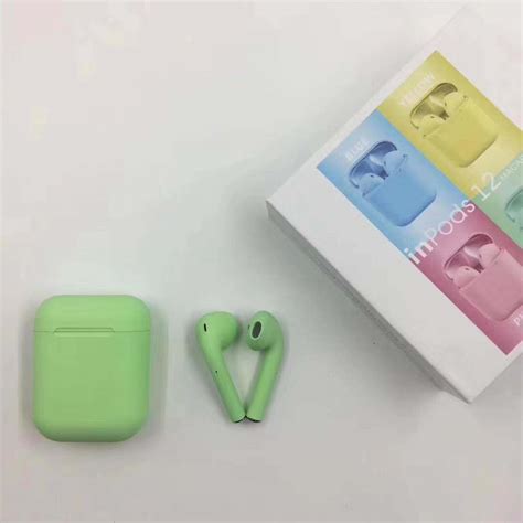 Eran Inpods 12 Macaron More Color Choices Tws Earbuds China Colorful