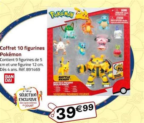 Promo Coffret 10 Figurines Pokémon chez La Grande Récré iCatalogue fr