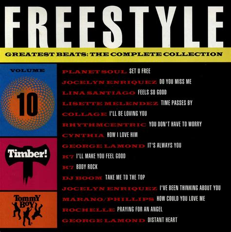 Freestyle Music Freestyle Greatest Beats The Complete Collection Volume 10 Tommy Boy Music