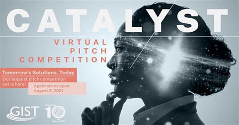 Gist Catalyst Virtual Pitch Competition Win Up To 15k Usd Oya