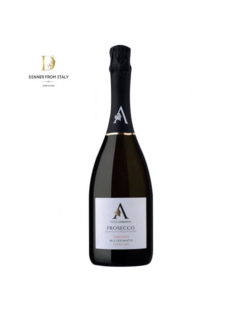 Prosecco DOC Treviso Extra Dry Millesimato Ville DArfanta 2022 75cl