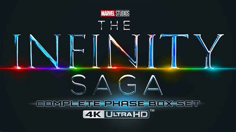 Official Marvel S Mcu The Infinity Saga 4k Box Set Trailer Youtube