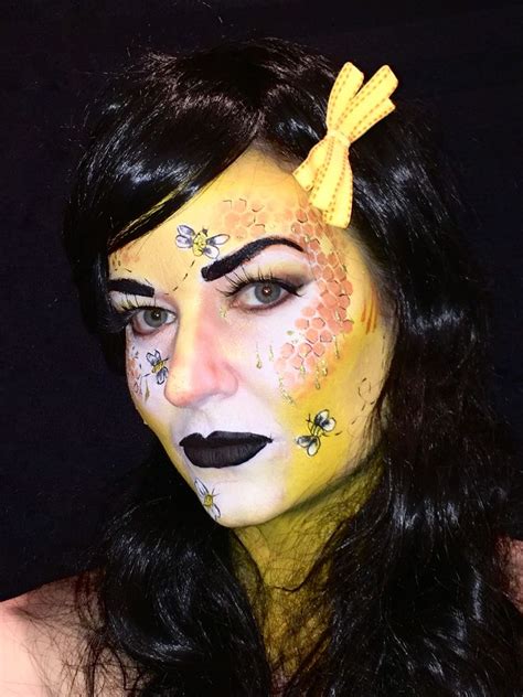 Queen Bee Bee Makeup Queen Bees Halloween Face Makeup