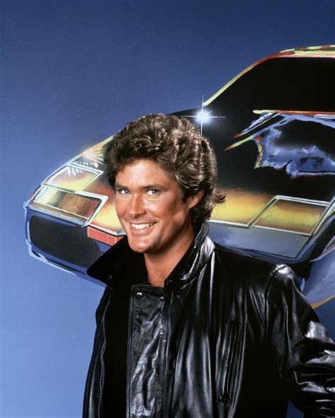 Foto De David Hasselhoff El Coche Fantástico Foto David Hasselhoff