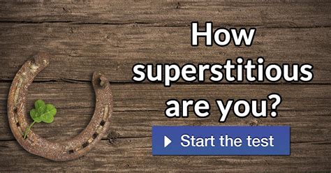 How Superstitious Are You