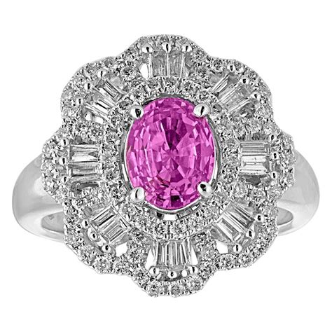 GIA Certified 1 27 Carat Pink Diamond Ring For Sale At 1stDibs