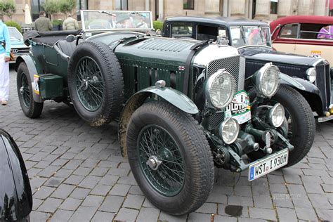 1930 Bentley 6 ½ Litre Speed Six Tourer Front View Vintage