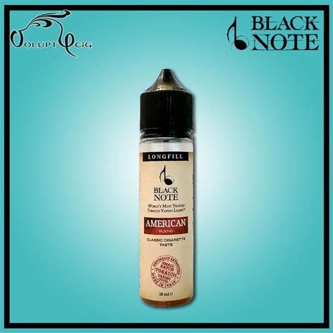 E Liquide American Blend Longfill Black Note Ml Booster