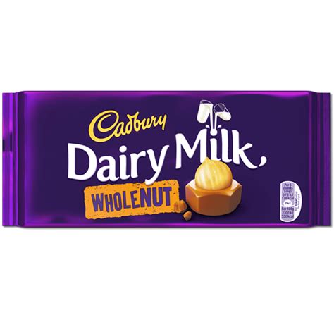 Cadbury Dairy Milk - Whole Nut (UK) [200g] | Plus Candy