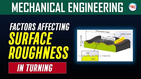 MECHANICAL ENGINEERING FACTORS AFFECTING SURFACE ROUGHNESS IN TURNING