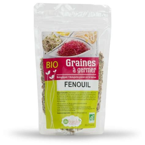 Graines à germer Fenouil Bio 100g Debardo