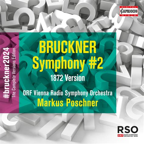 Orf Vienna Radio Symphony Orchestra Markus Poschner Bruckner