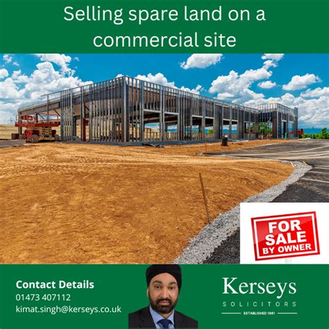 Selling Spare Land On A Commercial Site Kerseys Solicitors